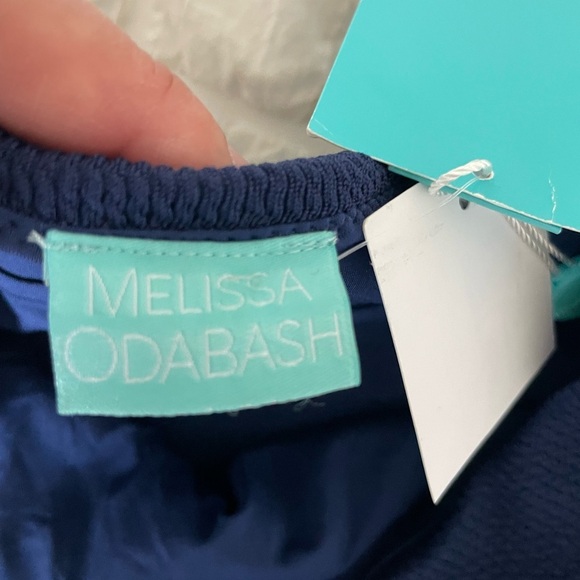 Melissa Odabash Hampton navy ridges high waist bikini bottom - Picture 8 of 13